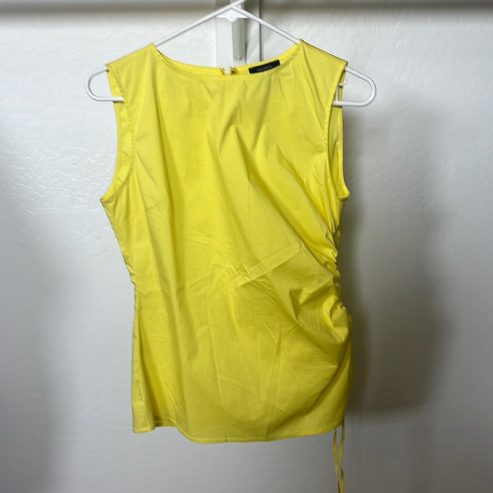Halogen Yellow Blouse